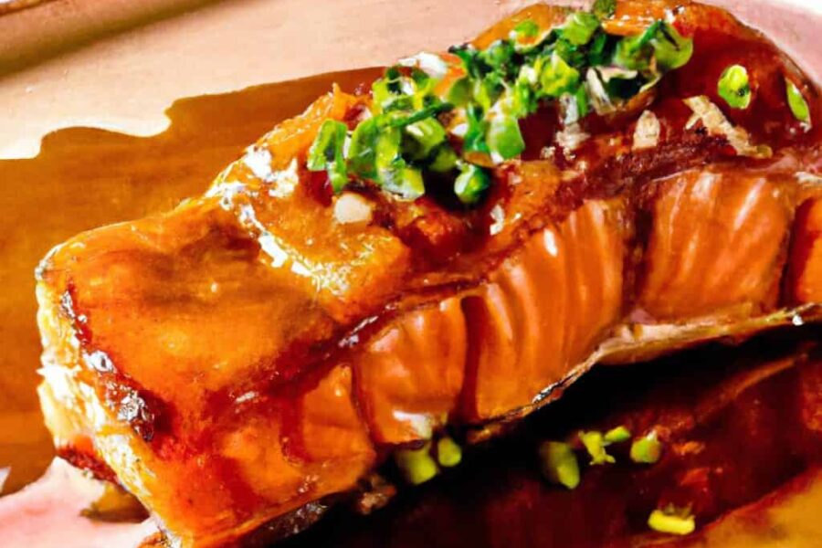 Photo,Of,Miso,Glazed,Nz,King,Salmon