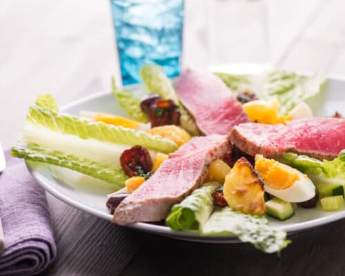 Salade Niçoise au thon rouge